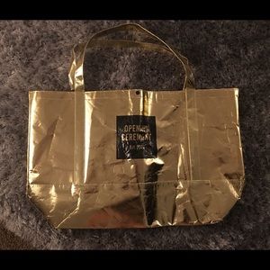 Extra large gold opening ceremony tote